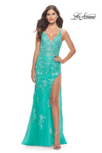 La Femme Dress 31125 - Aqua