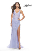 La Femme Dress 31125 - Light Periwinkle