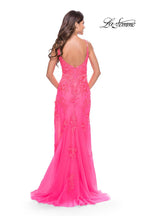 La Femme Dress 31125 - Neon Pink