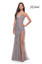 La Femme Dress 31126 - Silver