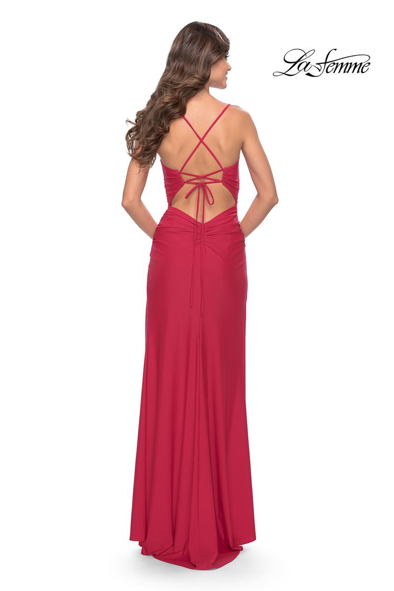 La Femme Dress 31127 - RED