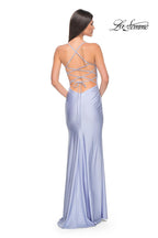 La Femme Dress 31129 - LIGHT PERIWINKLE