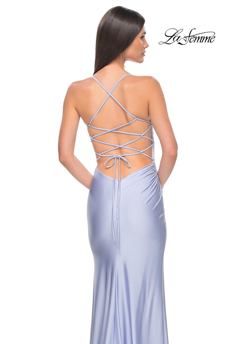 La Femme Dress 31129 - LIGHT PERIWINKLE