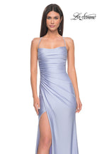La Femme Dress 31129 - LIGHT PERIWINKLE
