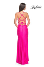 La Femme Dress 31129 - NEON PINK