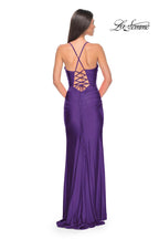 La Femme Dress 31130 - ROYAL PURPLE