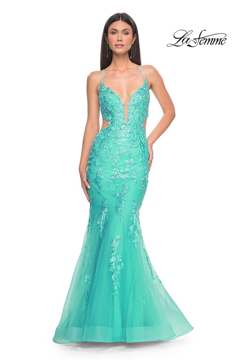 La Femme Dress 31133 - AQUA