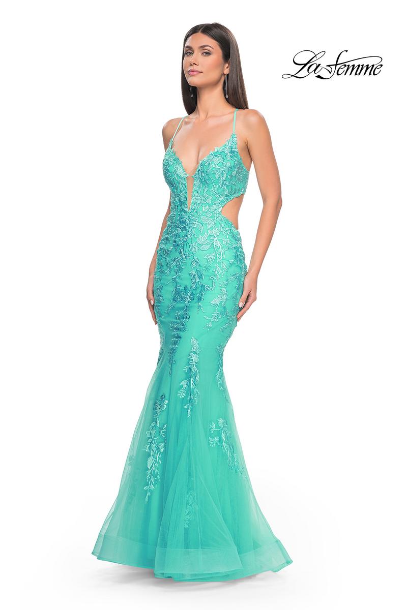 La Femme Dress 31133 - AQUA