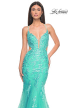 La Femme Dress 31133 - AQUA