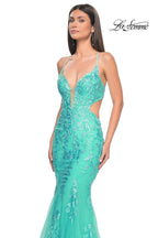 La Femme Dress 31133 - AQUA