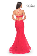 La Femme Dress 31133 - HOT CORAL