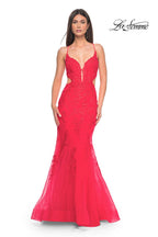 La Femme Dress 31133 - HOT CORAL