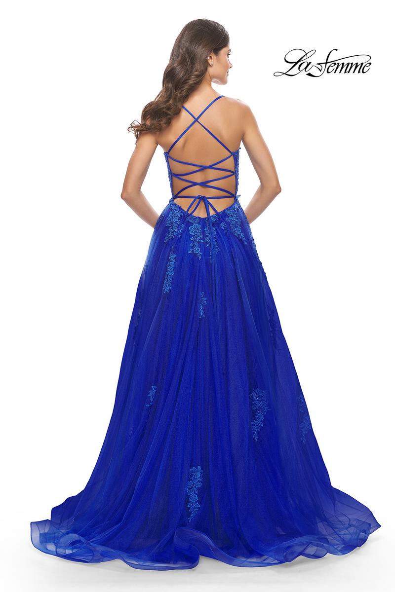 La Femme Dress 31135 - Royal Blue
