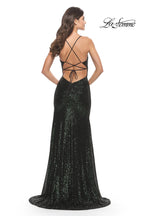 La Femme Dress 31140 - Black