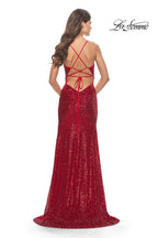La Femme Dress 31140 - Red