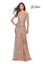 La Femme Dress 31140 - Rose Gold