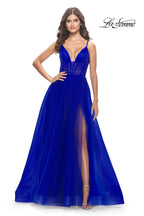 La Femme Dress 31147 - Royal Blue
