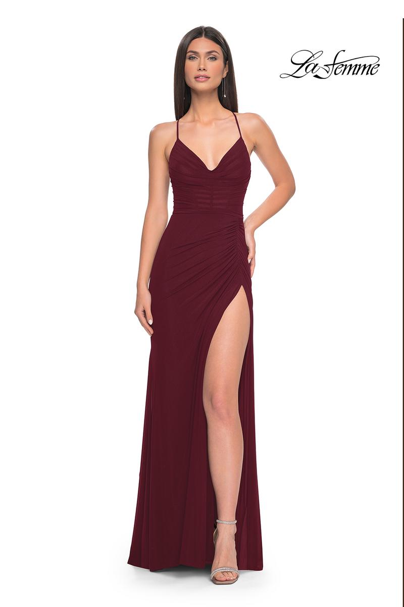 La Femme Dress 31151 - DARK BERRY