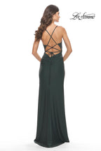 La Femme Dress 31169 - Dark Emerald