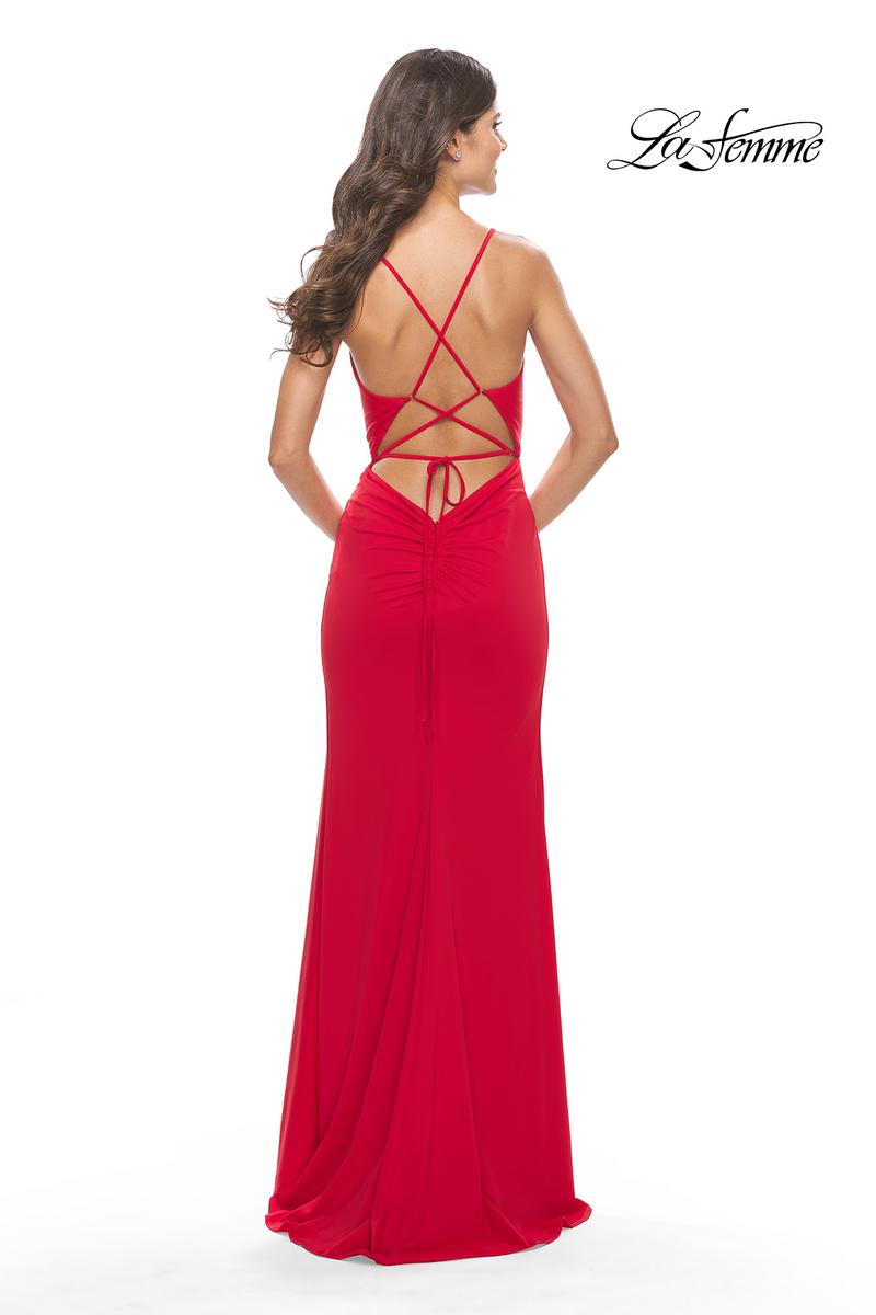 La Femme Dress 31169 - Red