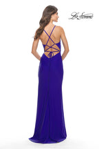 La Femme Dress 31169 - Royal Blue
