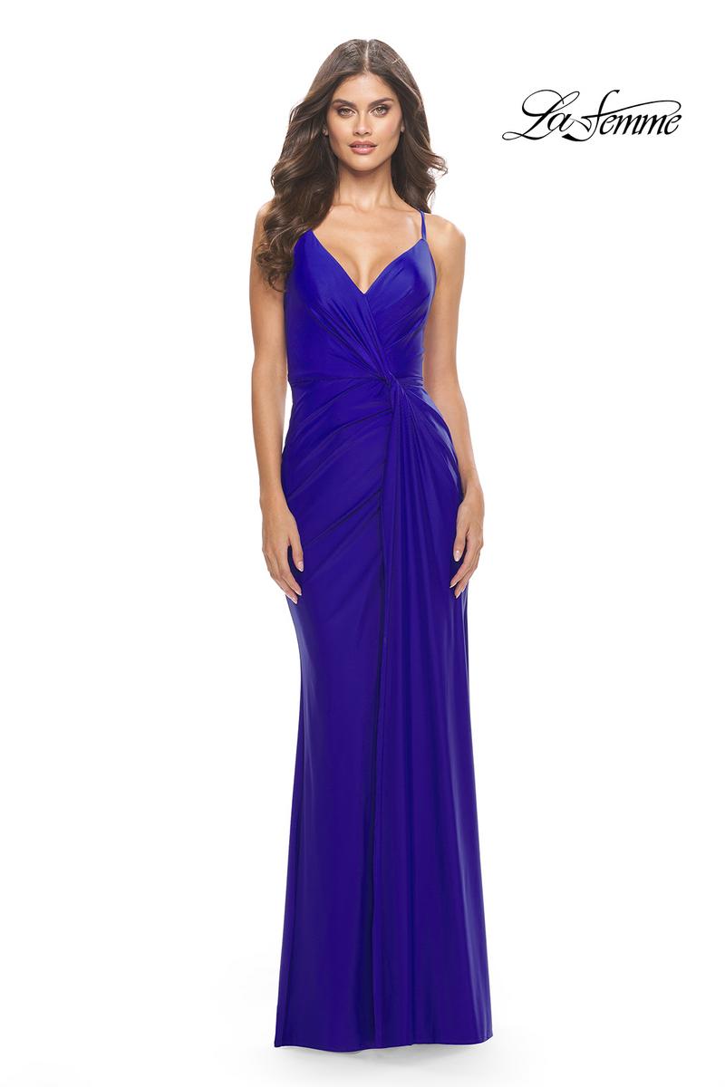 La Femme Dress 31169 - Royal Blue