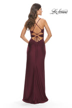 La Femme Dress 31174 - Dark Berry