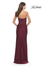 La Femme Dress 31182 - Dark Berry
