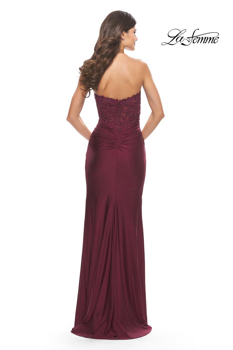 La Femme Dress 31182 - Dark Berry