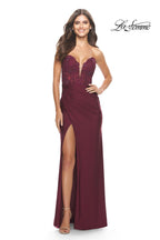 La Femme Dress 31182 - Dark Berry