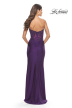 La Femme Dress 31182 - Royal Purple