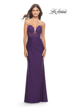 La Femme Dress 31182 - Royal Purple