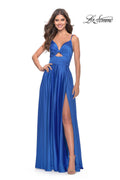 La Femme Dress 31193 - Royal Blue