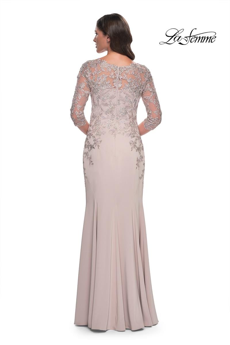La Femme Evening Dress 31194 - Champagne