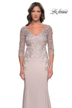 La Femme Evening Dress 31194 - Champagne