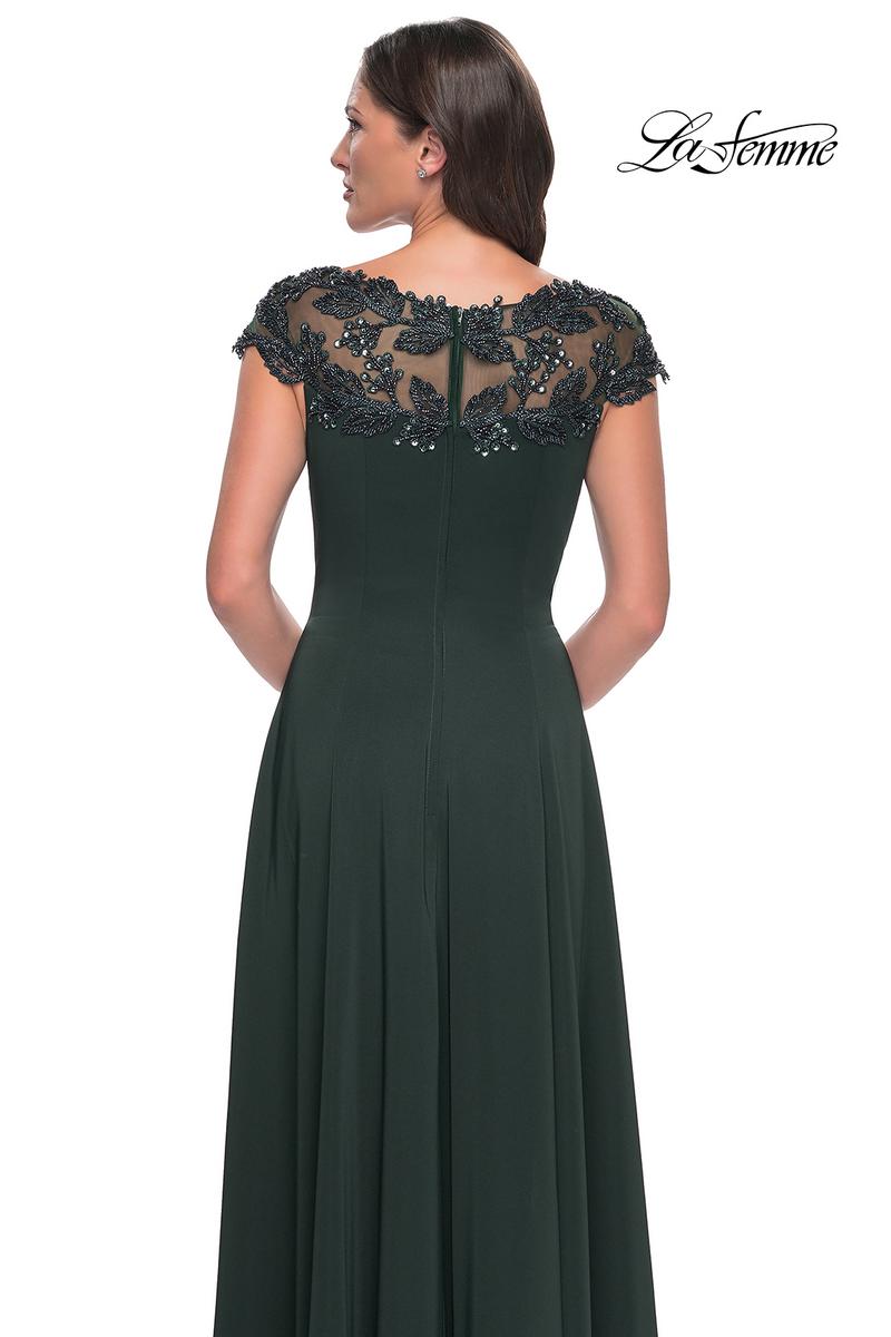 La Femme Evening Dress 31195 - Emerald