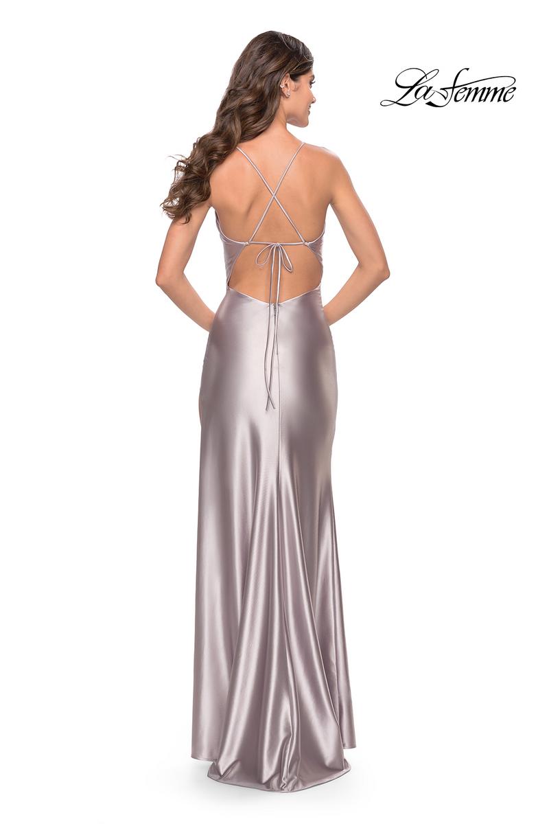 La Femme Dress 31208 - Silver