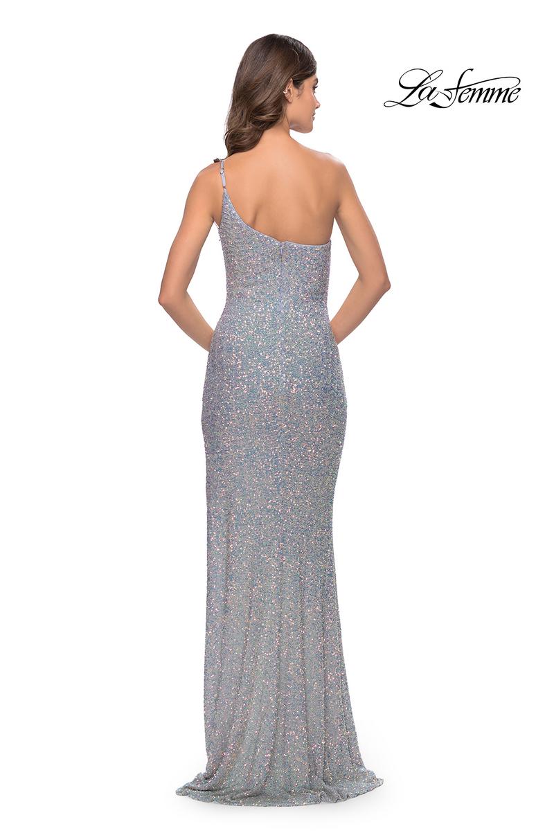 La Femme Dress 31212 - SILVER
