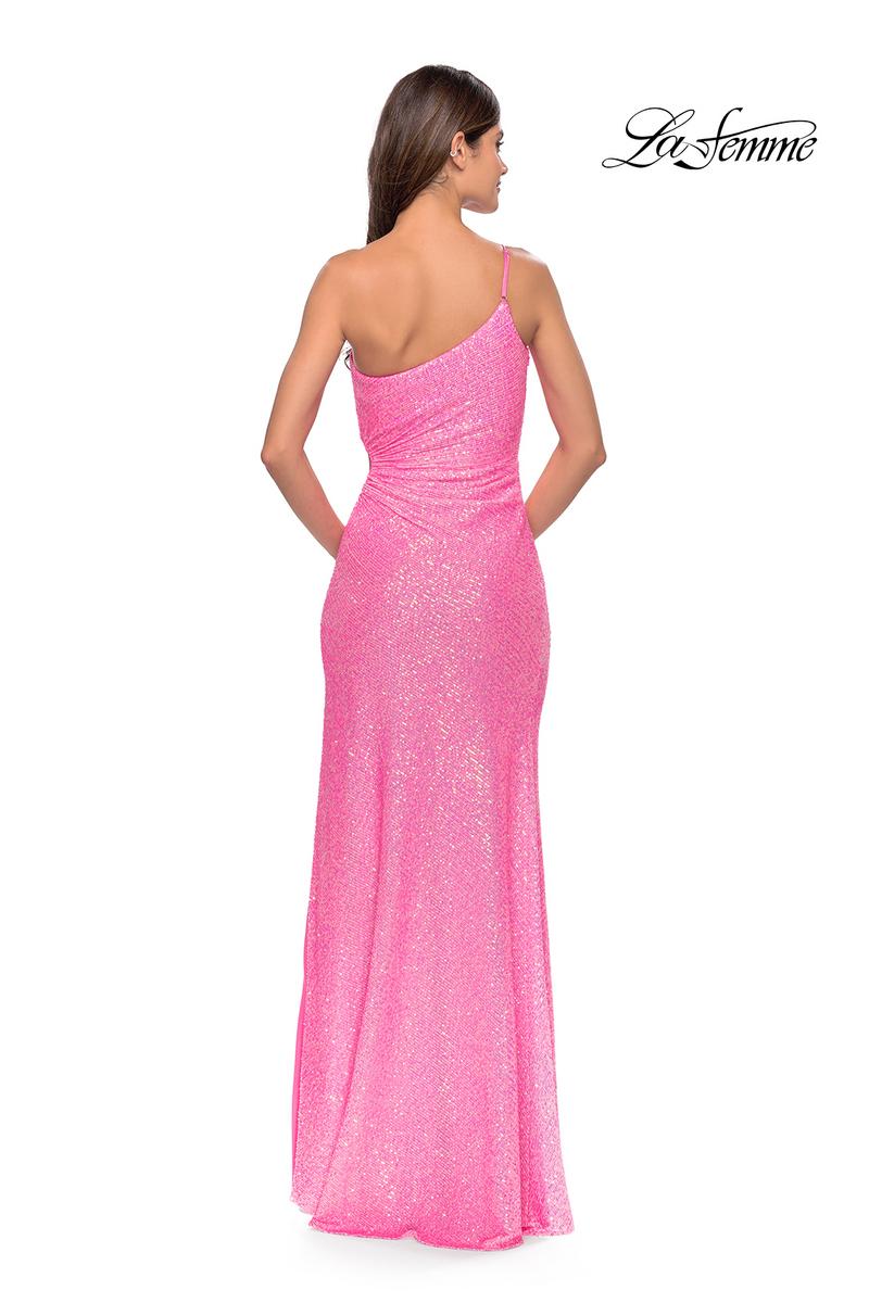 La Femme Dress 31213 - Neon Pink