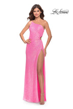 La Femme Dress 31213 - Neon Pink