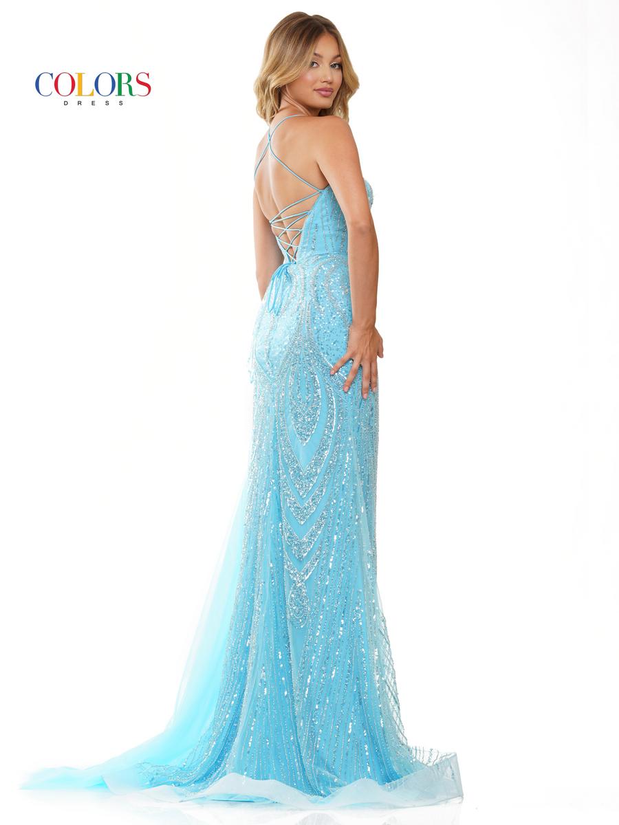 Colors Dress Dress 3121 - Blue