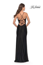 La Femme Dress 31221 - BLACK