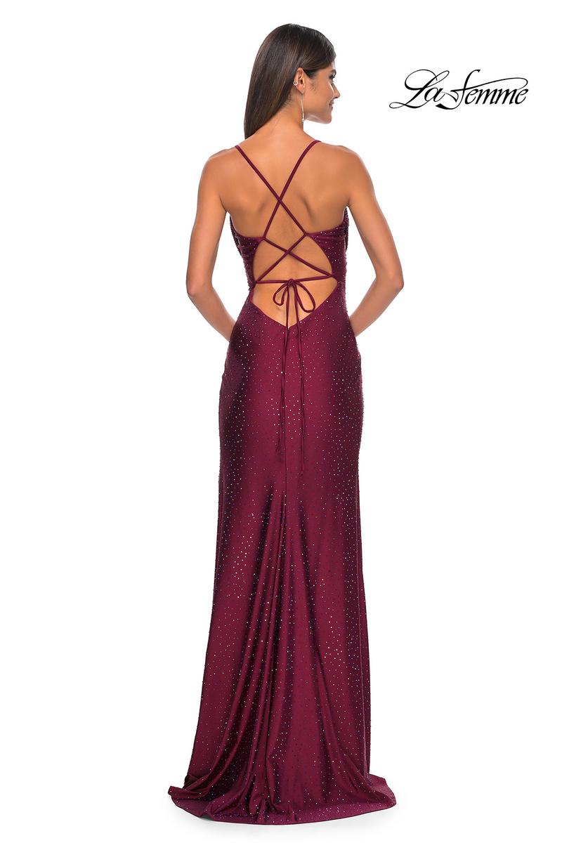 La Femme Dress 31221 - DARK BERRY