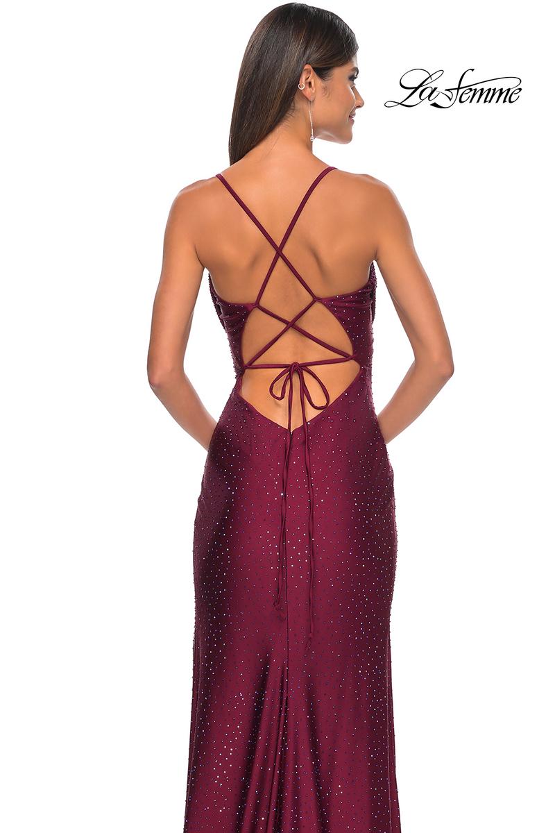 La Femme Dress 31221 - DARK BERRY
