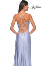 La Femme Dress 31221 - LIGHT PERIWINKLE