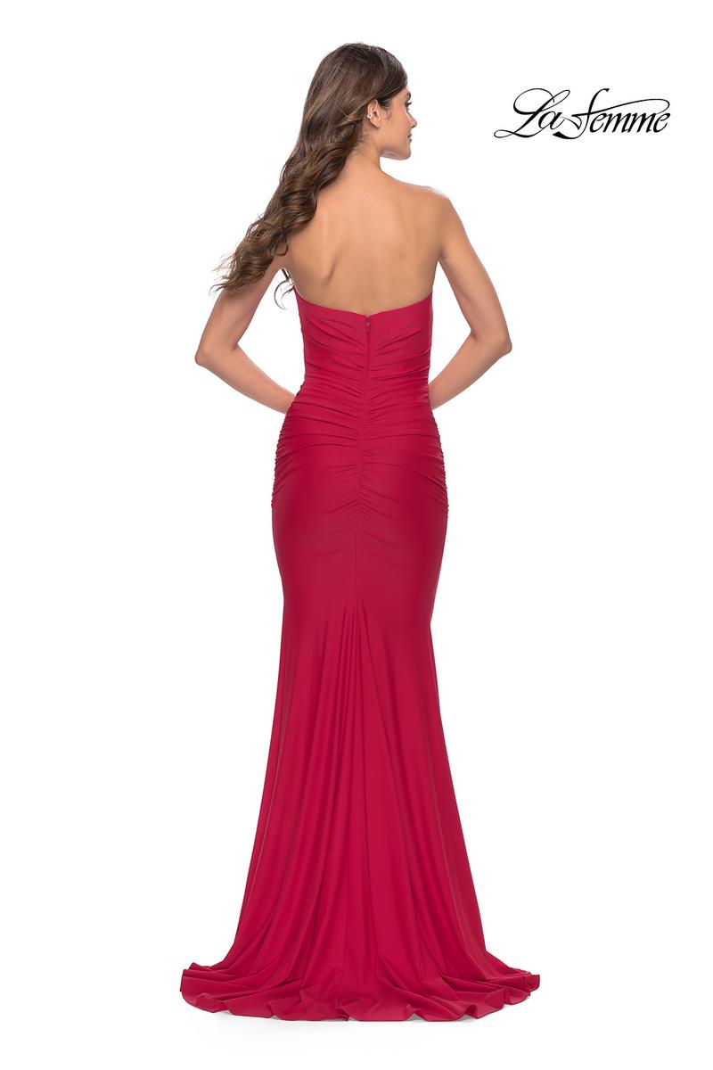 La Femme Dress 31226 - Red