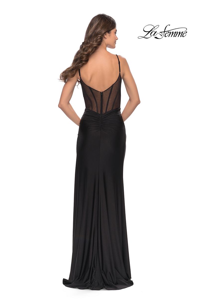 La Femme Dress 31229 - BLACK