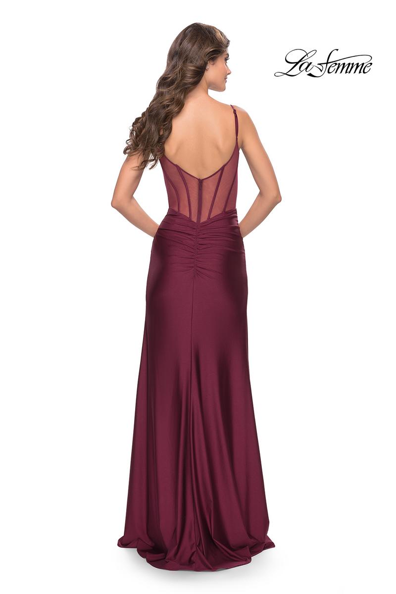 La Femme Dress 31229 - DARK BERRY