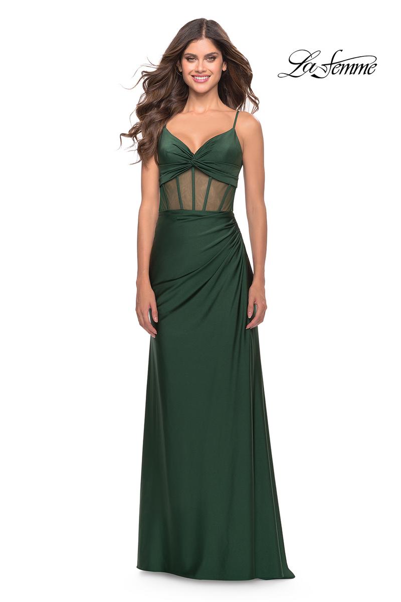 La Femme Dress 31229 - DARK BERRY