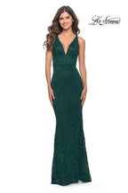 La Femme Dress 31234 - Dark Emerald